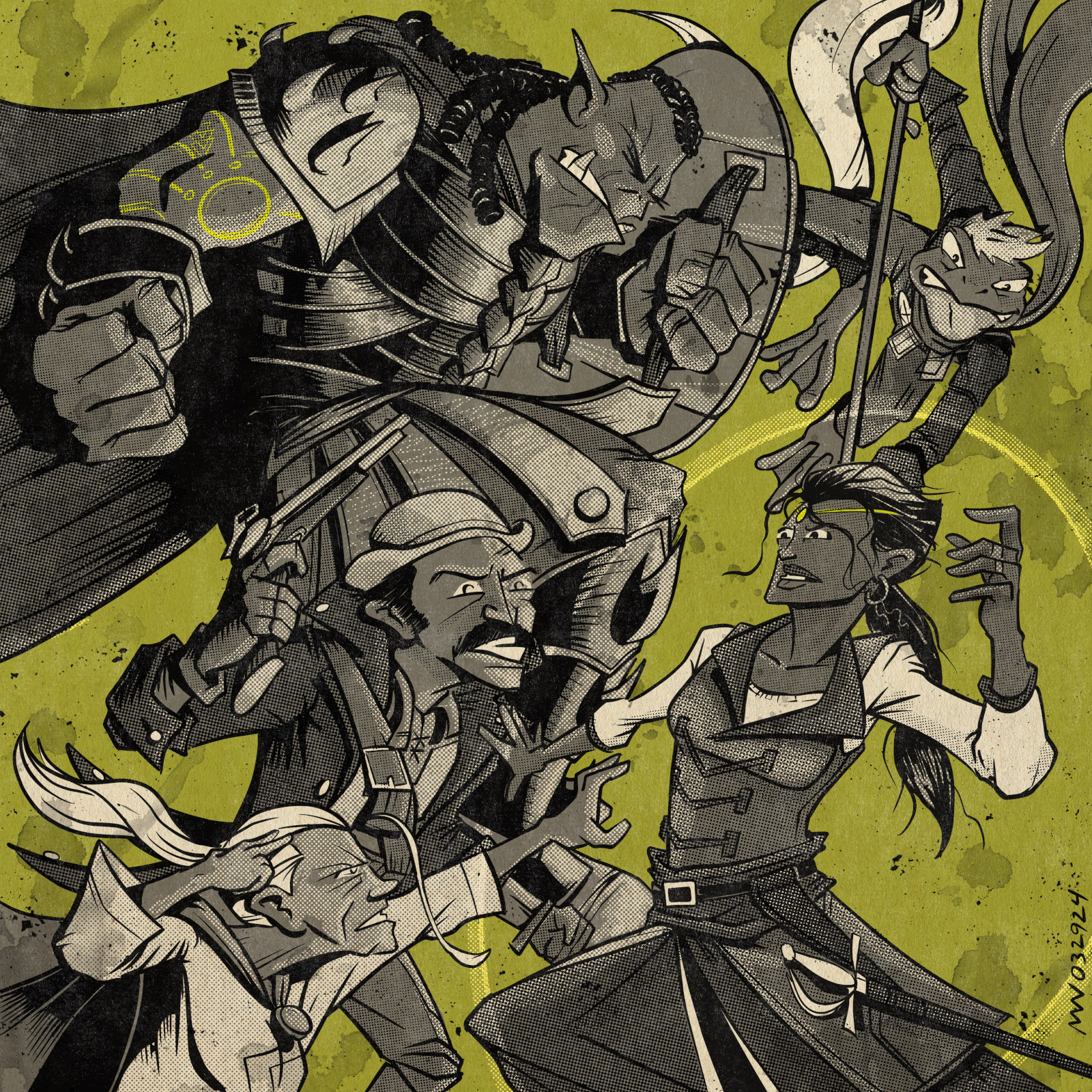 The party faces off in combat with Melisenn.